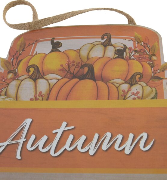 Sinsay - Nástenná dekorácia – auto s nápisom „Autumn Welcome” - viacfarebná