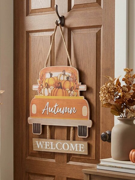 Sinsay - Nástenná dekorácia – auto s nápisom „Autumn Welcome” - viacfarebná