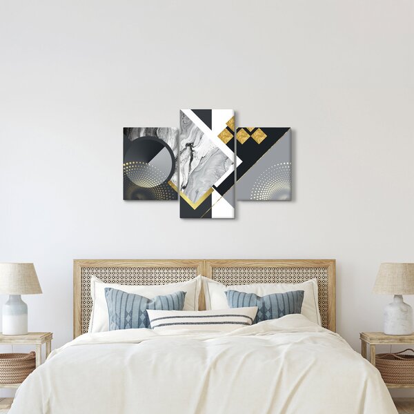 Obraz - Texturoavná koláž (90x60 cm)