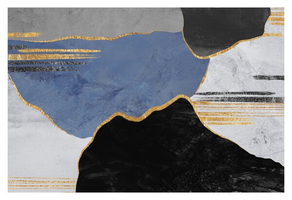 Obraz - Textúrované tvary (90x60 cm)
