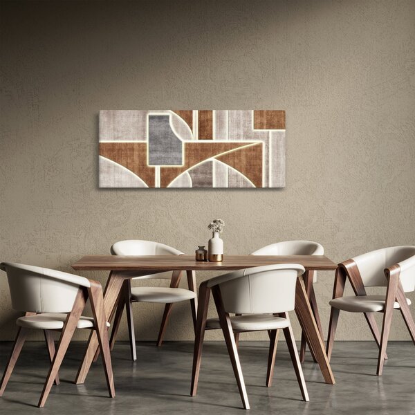 Obraz - Tvary (120x50 cm)