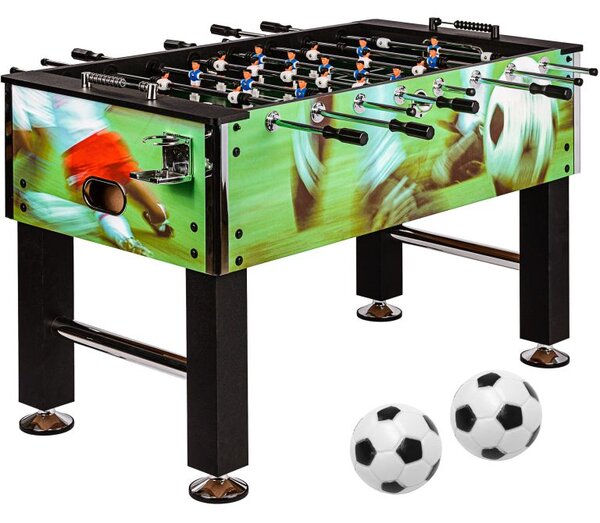 Profesionálny stolný futbal Leeds, 140 x 73 x 87 cm