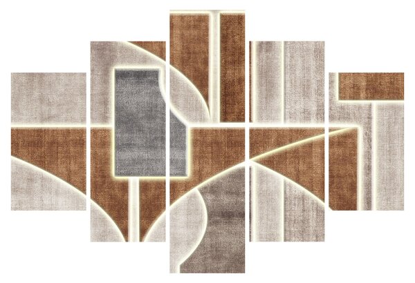 Obraz - Tvary (150x105 cm)