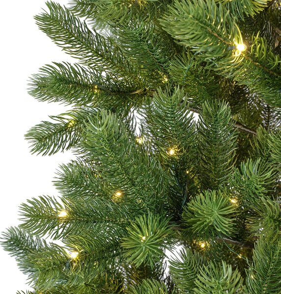 Umelý vianočný stromček Kenmore 240 cm LED - Zelené stromčeky - Výška 240 cm