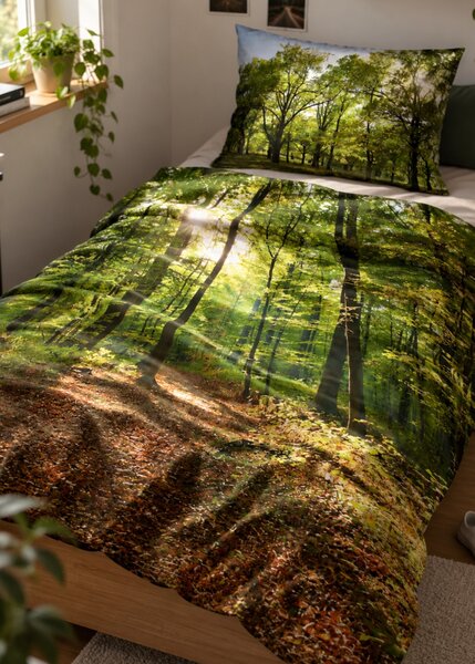 3d obliečky Forest mikroplyš 140x200 cm