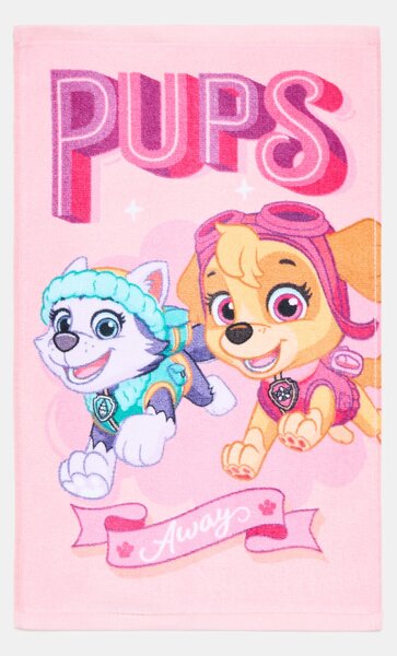 Sinsay - Bavlnený uterák na ruky PAW Patrol - ružová