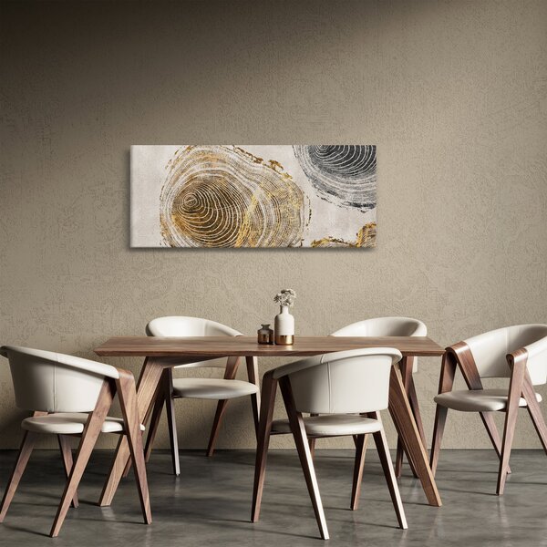 Obraz - Abstrakcia kmeňov (120x50 cm)