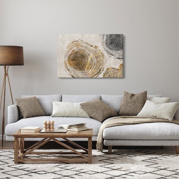 Obraz - Abstrakcia kmeňov (90x60 cm)