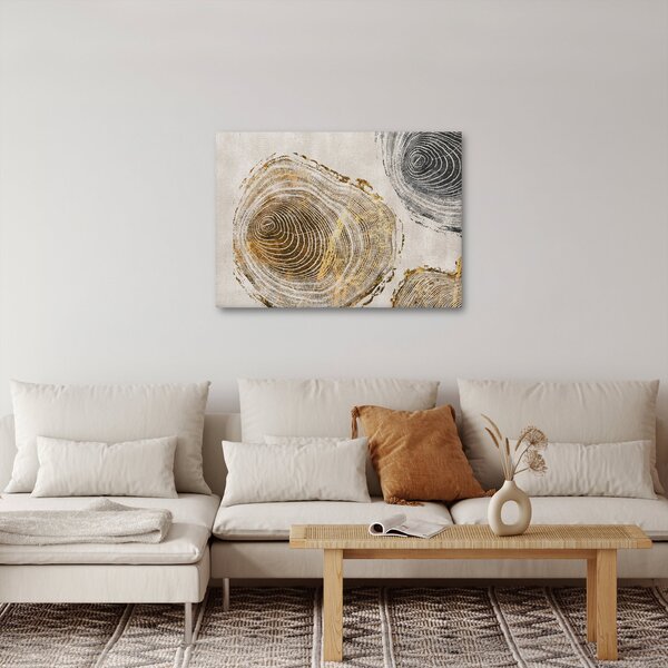 Obraz - Abstrakcia kmeňov (70x50 cm)
