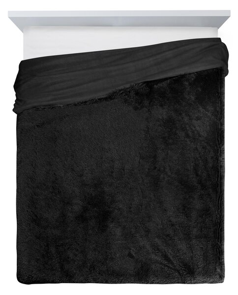 CHLPATÁ DEKA TIFANY1 150X200 CM ČIERNA
