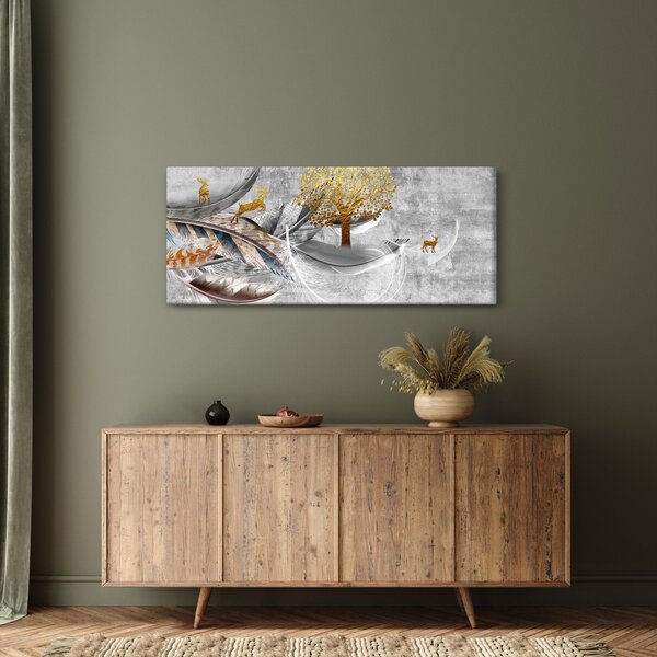 Obraz - Koláž (120x50 cm)