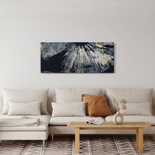 Obraz - Abstrakcia (120x50 cm)