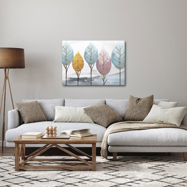 Obraz - Dizajnové stromy (70x50 cm)