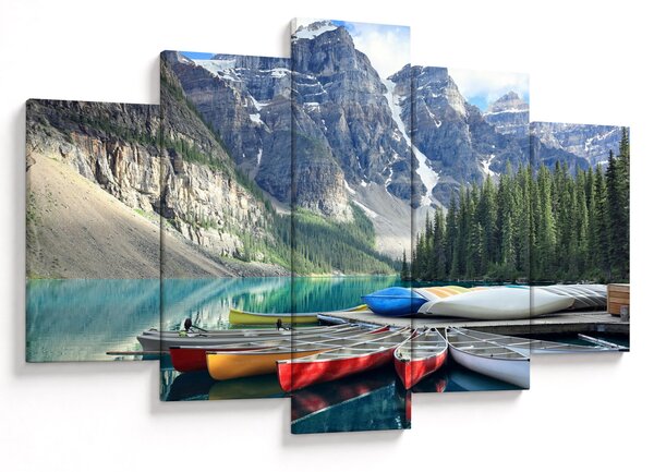 Obraz - Moraine Lake (150x105 cm)