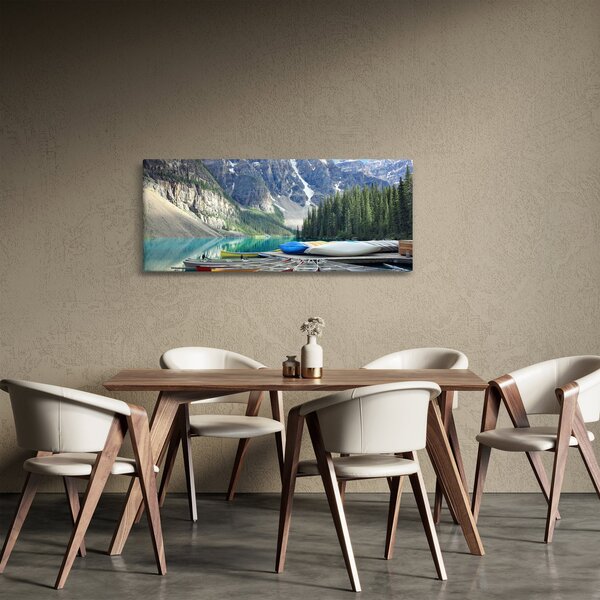 Obraz - Moraine Lake (120x50 cm)