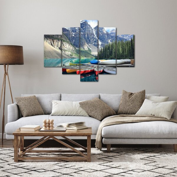 Obraz - Moraine Lake (150x105 cm)