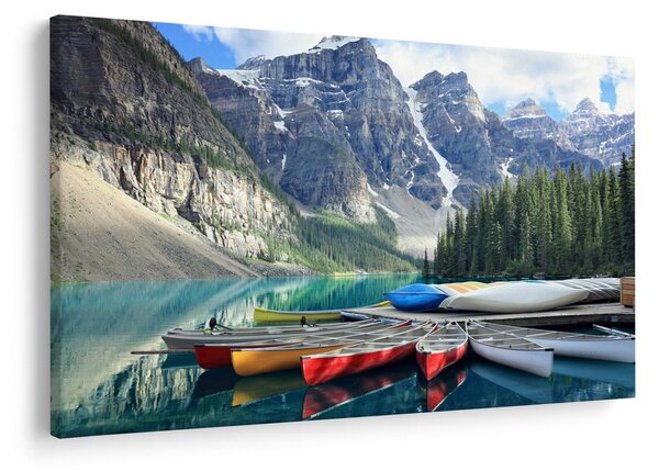 Obraz - Moraine Lake (90x60 cm)