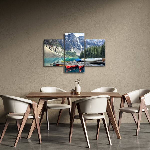 Obraz - Moraine Lake (90x60 cm)