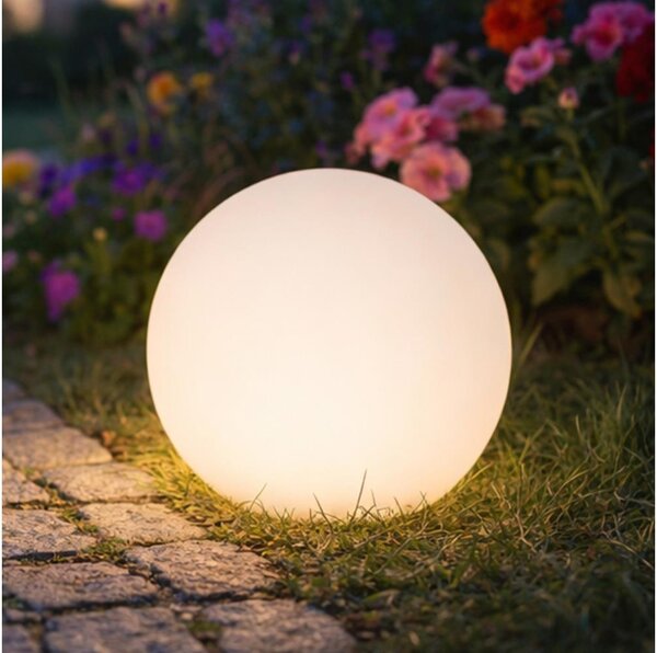 Zuma Line Mc20E - Vonkajšie svietidlo GLOBO 1xE27/10W/230V, priemer 20 cm, IP44