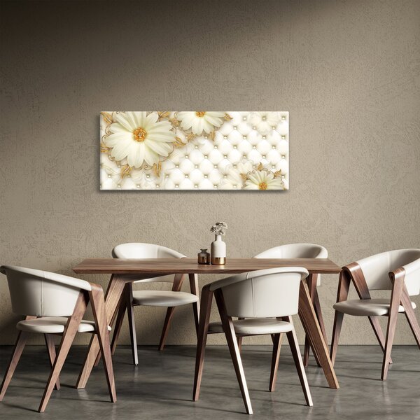 Obraz - Zlatá koláž (120x50 cm)