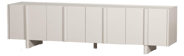 MUZZA Tv skrinka 53 x 200 cm suba krémová