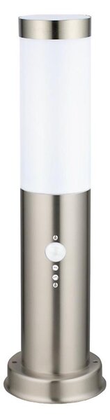 Brilagi - Vonkajšia lampa so senzorom NOVA 1xE27/15W/230V 40 cm IP44 matný chróm