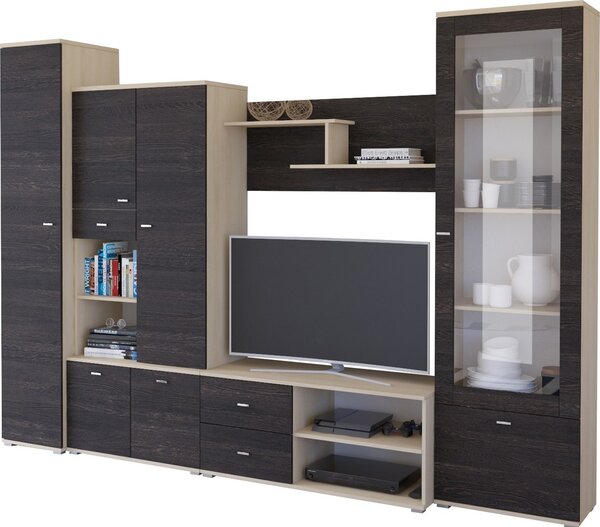 MAXMAX Obývacia stena ASH 290