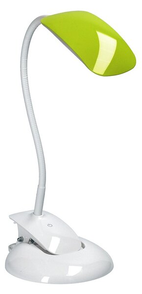 LED lampička 2v1 s podstavcom aj klipom 5 W, 300 lm, 4000 K, 3 farebné kryty (WO42) (WO42)