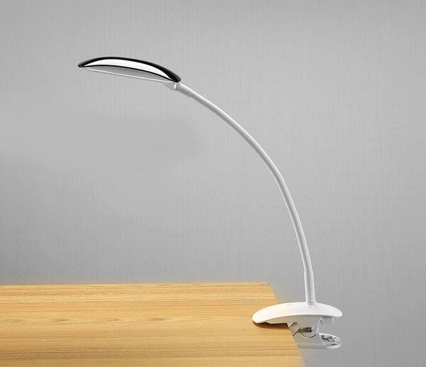 LED lampička 2v1 s podstavcom aj klipom 5 W, 300 lm, 4000 K, 3 farebné kryty (WO42) (WO42)