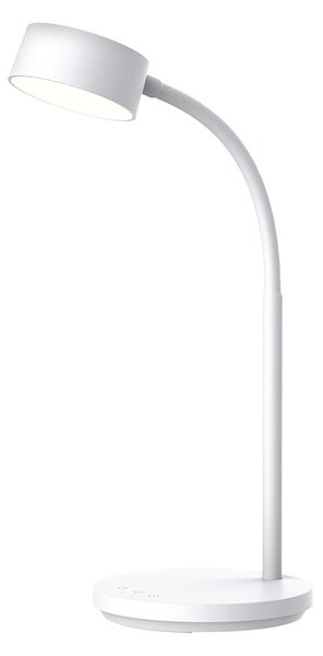 Stolová LED lampička 4,5 W, 300 lm, 3 farby svetla, stmievateľná, USB, biela (WO3000-W) (WO3000-W)