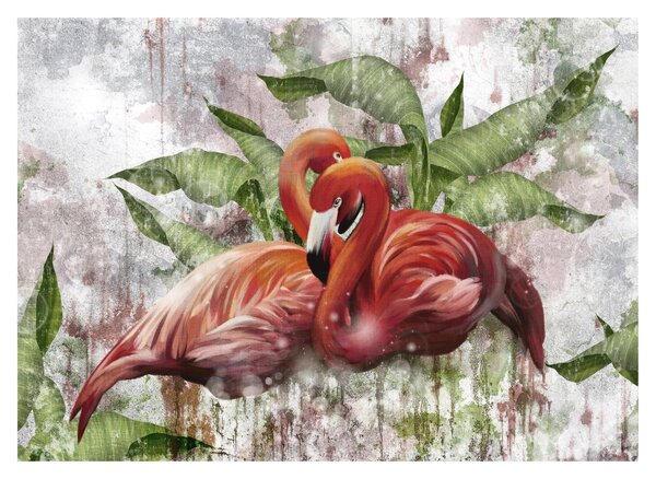 Obraz - Plameniaky (70x50 cm)