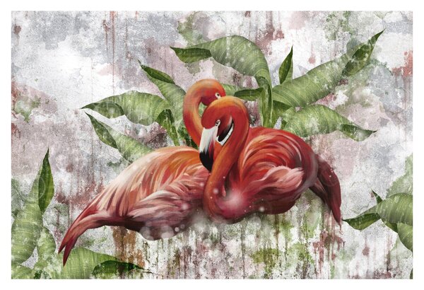 Obraz - Plameniaky (90x60 cm)