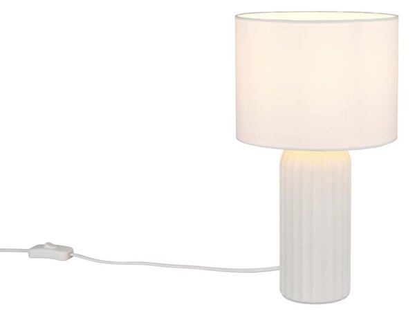 Trio TR51811931 stolná lampička BLAIR | 10W E27 | vypínač | biela