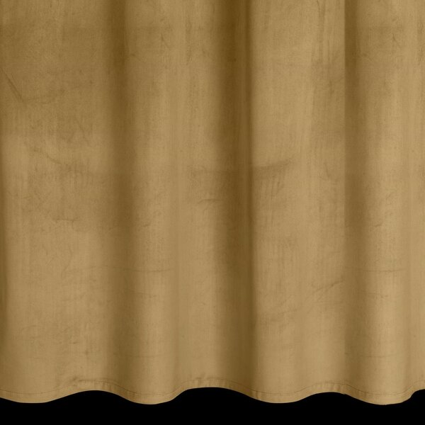 ZATEMŇOVACÍ ZÁVES NA KRÚŽKOCH ANTARA 140X270 CM TMAVOBÉŽOVÁ