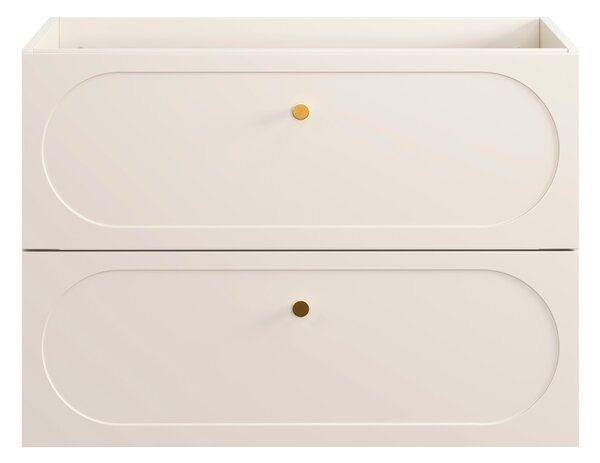 Skrinka pod umývadlo DONNA Sand 82-80-46-2S | 80 cm