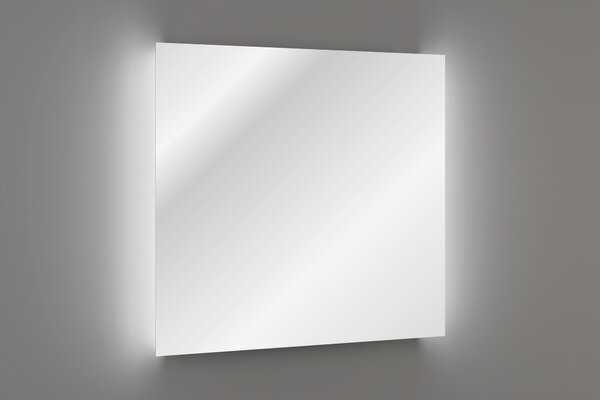 Comad Závesné zrkadlo s LED osvetlením Aura LED 80x80 cm