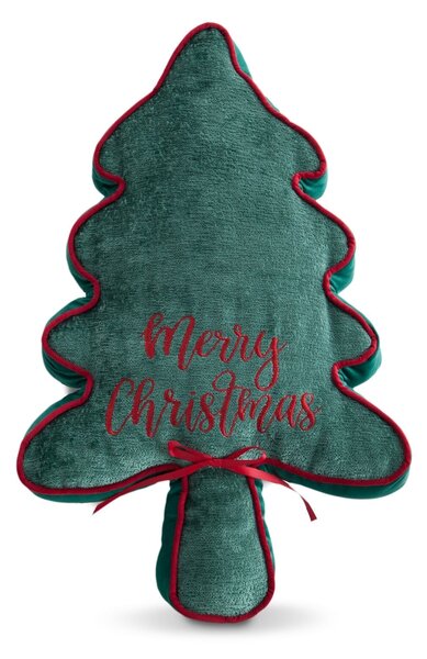 VIANOČNÝ DEKORAČNÝ VANKÚŠ CHRISTMAS TREE 45X70 CM VIACFAREBNÁ
