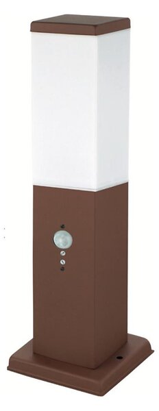 BRILAGI - Vonkajšia lampa so senzorom NOVA 1xE27/15W/230V 40 cm IP44 hnedá