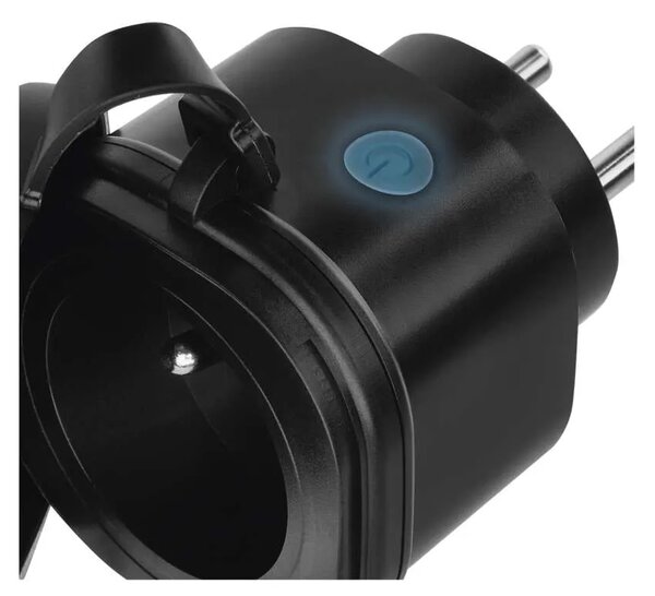 Emos GoSmart WiFi IP44 IP-3005F P5552 - WIFI zásuvka čierna