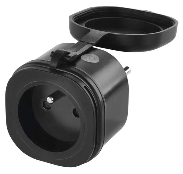 Emos GoSmart WiFi IP44 IP-3005F P5552 - WIFI zásuvka čierna