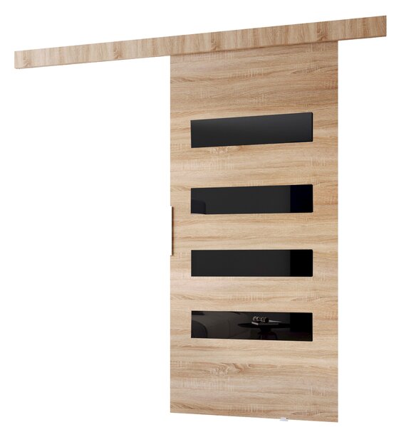 Posuvné interiérové dvere BARRET 6 - 106 cm, dub sonoma