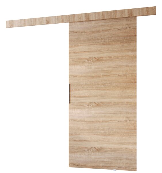 Posuvné dvere na stenu BARRET 1 - 76 cm, dub sonoma