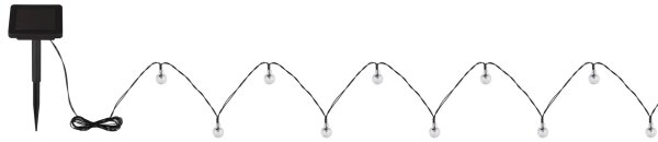 Globo 36802-20 - LED Solárna reťaz 20xLED/0,06W/3,2V 285 cm IP44