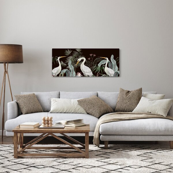 Obraz - Vtáky (120x50 cm)