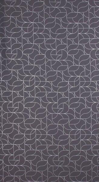 ZÁVES NA KRÚŽKOCH EVI 140X250 CM STRIEBORNÁ