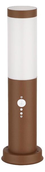 Brilagi - Vonkajšia lampa so senzorom NOVA 1xE27/15W/230V 40 cm IP44 hnedá