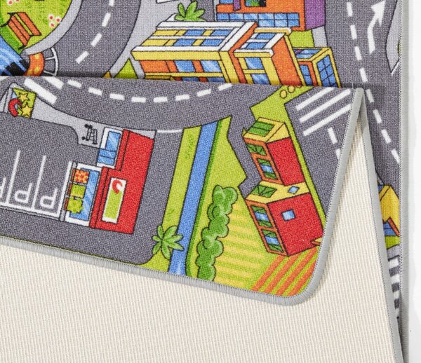 Koberec Hanse Home Play Smart City sivý