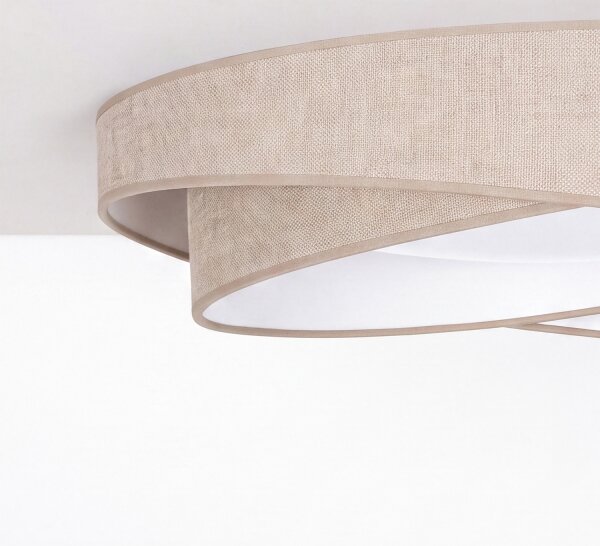 BRILAGI - LED Stropné svietidlo VELVET TWIST LED/24W/230V 4000K priemer 55 cm béžová