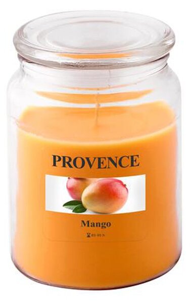 Vonná sviečka v skle PROVENCE 95 hodín mango