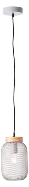Brilliant - Luster na lanku GIADA 1xE27/40W/230V pr. 16 cm sivý